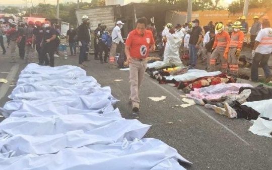Fiscalía mexicana realiza investigación por muerte de migrantes