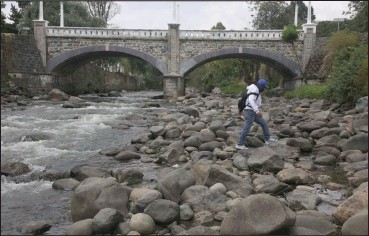 Cuenca: La sequía se refleja en los ríos y advierten cortes de agua