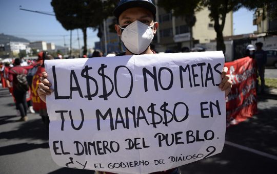 Primer año de Lasso: escasa popularidad de un gobierno del y para el 0,1% de los ecuatorianos