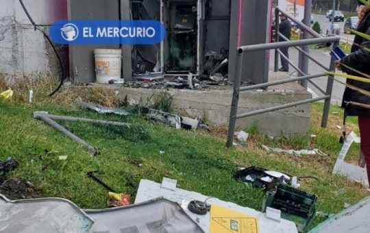 Capturan a cinco personas tras robo de cajero automático en Cuenca