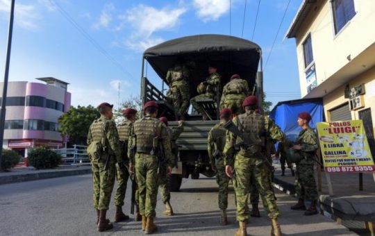 Se extiende estado de excepción en Guayaquil, azotada por la violencia