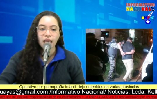 Informativo: Operativo por pornografía infantil deja detenidos en varias provincias.