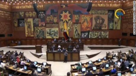 Asamblea Nacional aprueba juicio político contra el presidente Guillermo Lasso