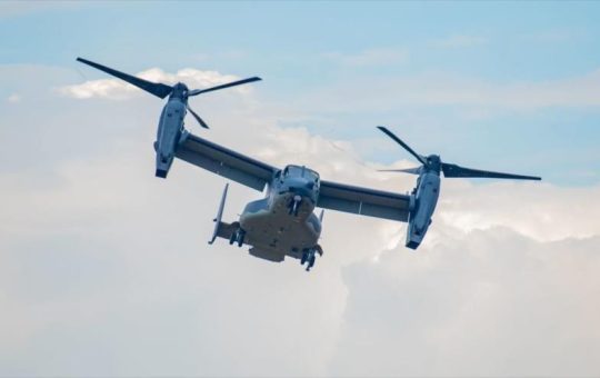 EEUU: cerca de Australia 3 marines de mueren tras estrellarse helicóptero