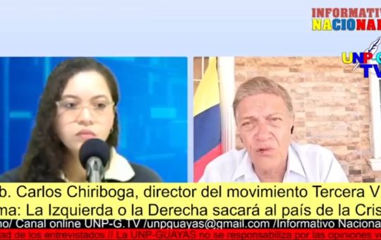 Informativo Nacional: La Izquierda o la Derecha sacará al país de la Crisis.