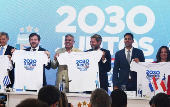 CONMEBOL confirma sedes inaugurales del Mundial 2030 (Argentina, Uruguay y Paraguay)