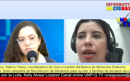 Informativo Nacional: Gran campaña de Recolección de Alimentos para ayudar a familias de escasos recursos.