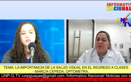 Informativo Nacional: LA IMPORTANCIA DE LA SALUD VISUAL EN EL REGRESO A CLASES.