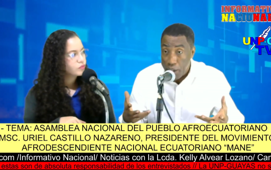 Informativo Nacional: ASAMBLEA NACIONAL DEL PUEBLO AFROECUATORIANO