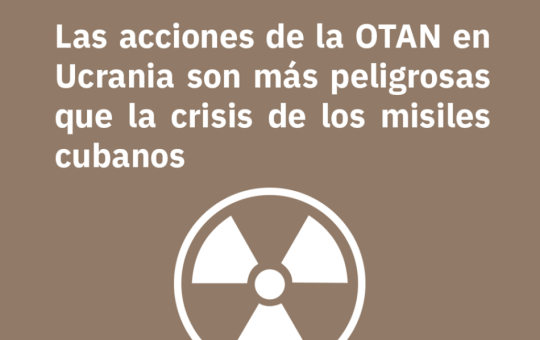 No existe algo así como una guerra nuclear pequeña 