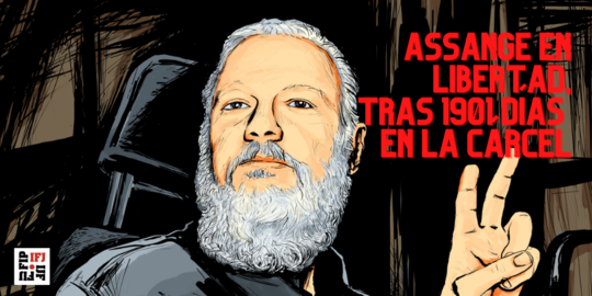 Reino Unido: La liberación de Assange es un gran impulso para la libertad de expresión