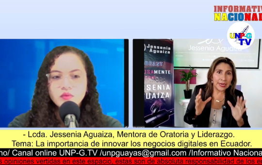 Informativo Nacional: Lcda. Jessenia Aguaiza, Mentora de Oratoria y Liderazgo.