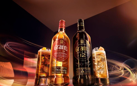 Whisky Grant´s Triple Wood y Triple Wood 12 Años, gananambos premios de Oro en los prestigiosos Global SpiritAwards 2024.