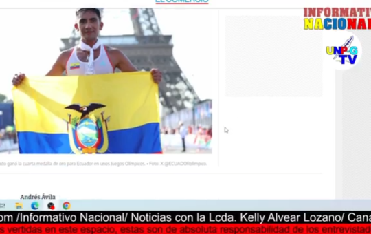 Informativo Nacional: Daniel Pintado consiguió la cuarta medalla de oro para Ecuador en unos Juegos Olímpicos