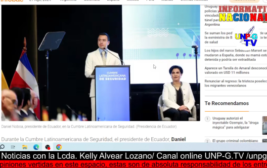 Informativo Nacional: La violencia en Ecuador no bajó “más del 20%” como dijo el presidente Daniel Noboa