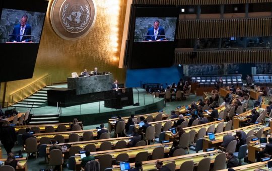 La Asamblea General vota una resolución sobre el fin de la ocupación de Palestina