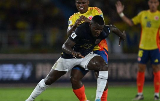 Eliminatorias: Ecuador ganó en Colombia con gol de Enner Valencia