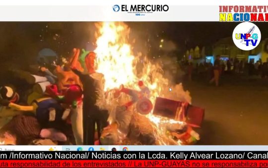 Informativo Nacional: En Cuenca se solicitará que no se quemen los monigotes para proteger el medio ambiente