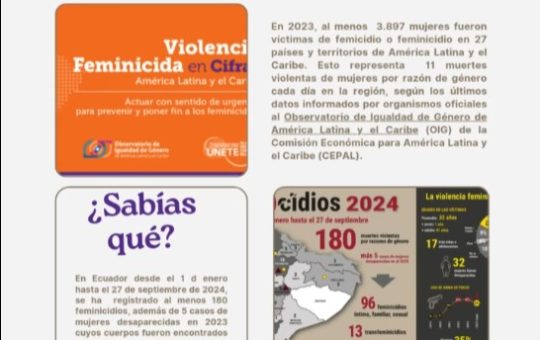 Violencia feminicida en cifra