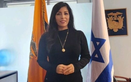 María Cristina Cevallos es la nueva Embajadora de Ecuador en Israel