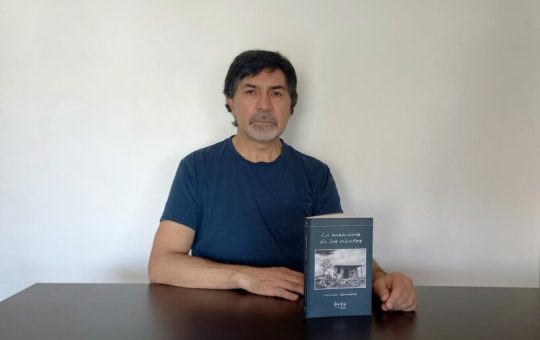 Hernán González Riquelme por su nuevo libro de cuentos La Memoria de los vientos