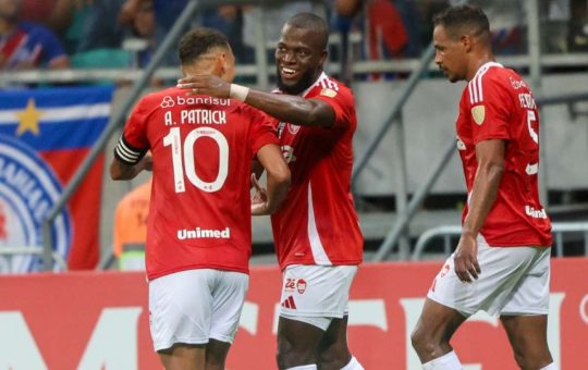 Énner Valencia marcó con el Inter en la Copa Libertadores