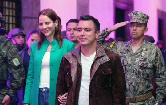 Noboa: “Ya se respira un aire diferente, un aire de libertad y justicia”