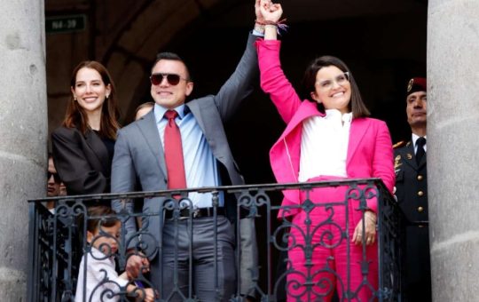 El presidente Noboa es el segundo mejor valorado de la región