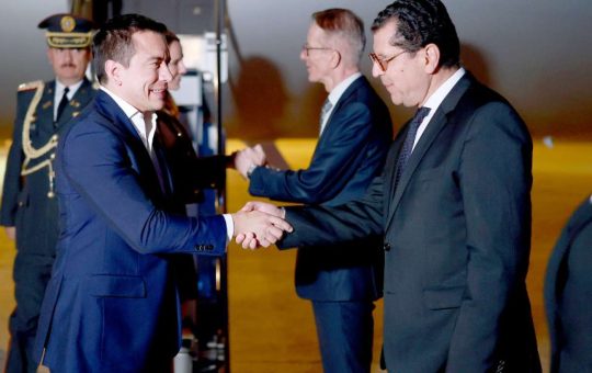 Presidente Daniel Noboa está en Francia para posicionar a Ecuador como destino para inversiones