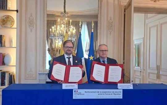 Ecuador y Francia fortalecerán la seguridad y la lucha contra el narcotráfico