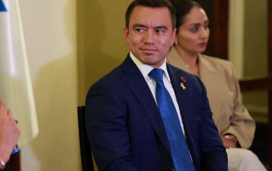 Presidente Noboa y comitiva asistirán a inauguración del pontificado de León XIV