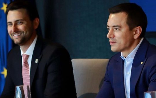 Presidente Noboa envía su primer proyecto de ley a la nueva Asamblea