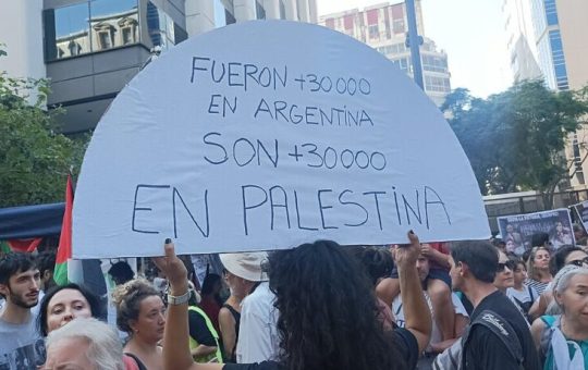 Argentina debe condenar el genocidio del pueblo palestino