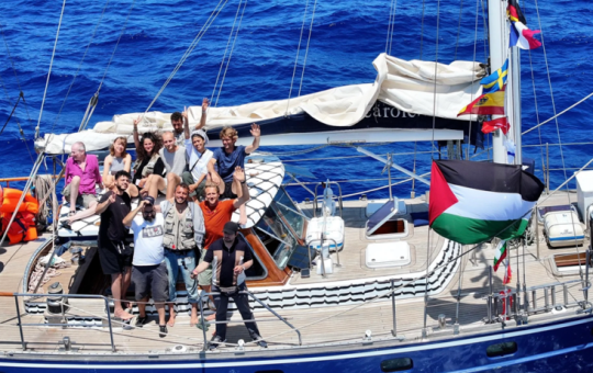 Activistas de Madleen detenidos en Israel: 4 deportados y 6 detenidos