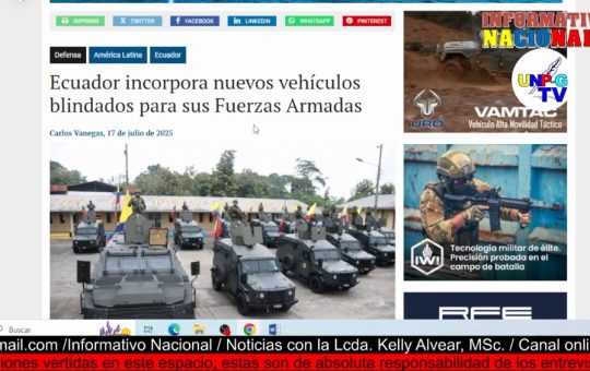 Informativo Nacional: Una mujer fue detenida en aeropuerto de Ecuador con 12 alimentadoras ocultas en maleta