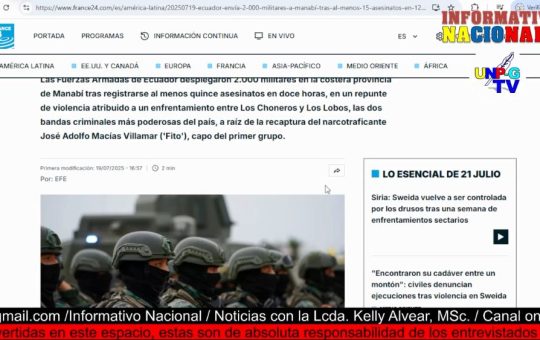 Informativo Nacional: Indígenas de Ecuador eligen nuevo líder de su movimiento