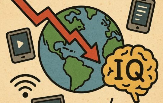 El declive del coeficiente intelectual en la era digital: reconfiguración cognitiva y tendencias globales
