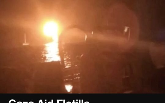 Alerta internacional: 13 ataques confirmados con drones contra la Flotilla Global Sumud rumbo a Gaza
