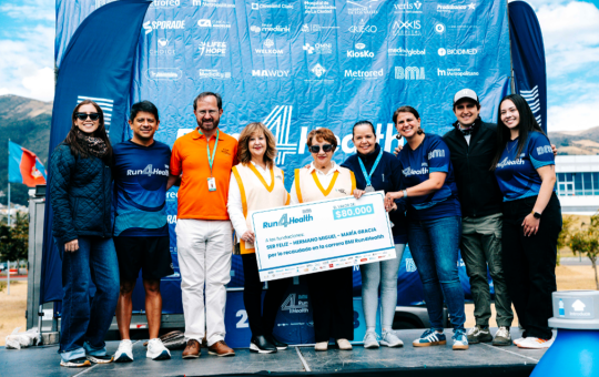 “BMI Run4Health 2025 consolida su fuerza solidaria: $80.000 que impulsan salud, esperanza y futuro”