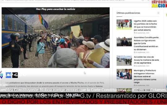 Informativo Nacional: Asamblea Constituyente: Noboa corrige errores que la Corte Constitucional emitió en su dictamen.