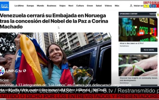 Informativo Nacional: Condenan a 13 integrantes de “Los Lobos” en Cuenca por delincuencia organizada.