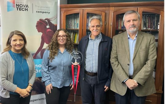 Novatech recibe el reconocimiento de Infor al “Mejor Proyecto ERP del Año LATAM 2024”