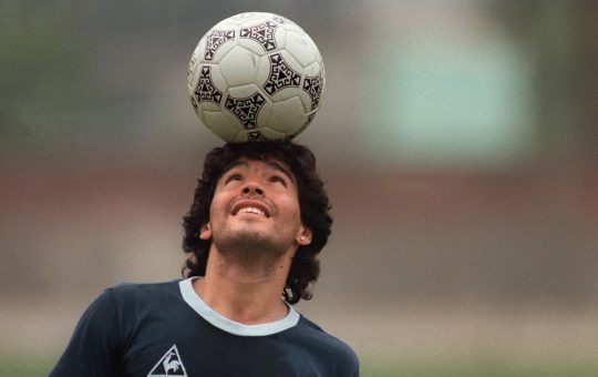 Fútbol argentino recuerda a Maradona cinco años después de su muerte