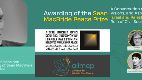 Cuando el dolor se convierte en esperanza: el Premio Seán MacBride por la Paz en Berlín