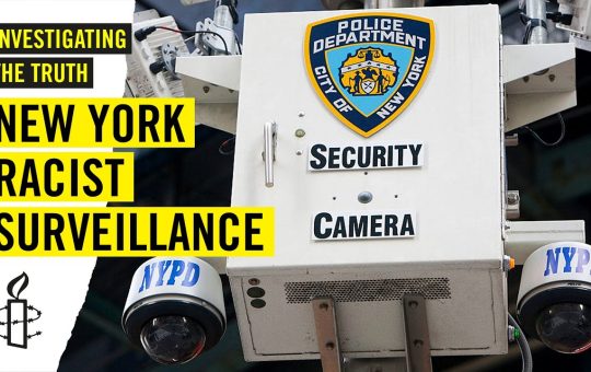 EE.UU.: Demanda de Amnistía Internacional y S.T.O.P. revela abusos en la Vigilancia del NYPD