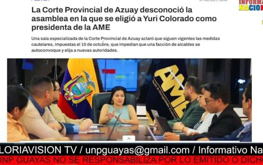 Informativo Nacional: Presidente del IESS señalado por glosa millonaria de su familia.