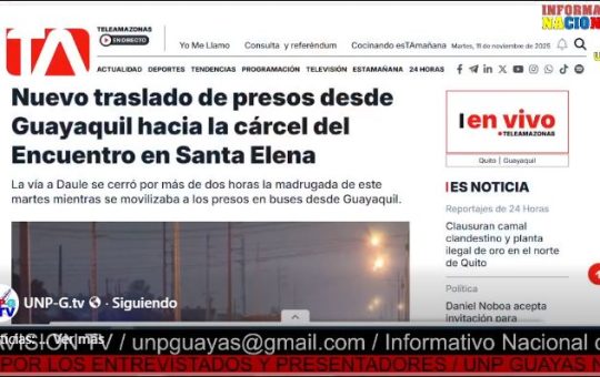 Informativo Nacional:Hallan cuerpo de un ciudadano desaparecido en el volcán Tungurahua tras cuatro días de búsqueda.