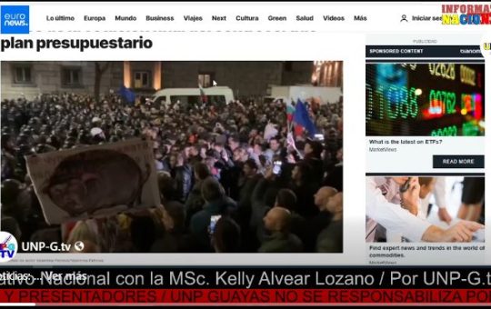 Informativo Nacional: En 10 años, el salario básico unificado ha subido USD 104 en Ecuador.