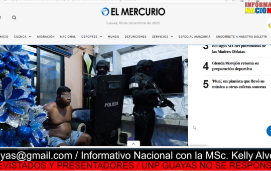 Informativo Nacional: ¿Qué busca Estados Unidos con su colaboración con Ecuador?