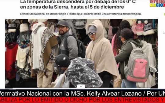 Informativo Nacional: Un camión se volcó dentro del Parque Nacional Cajas este 2 de diciembre.